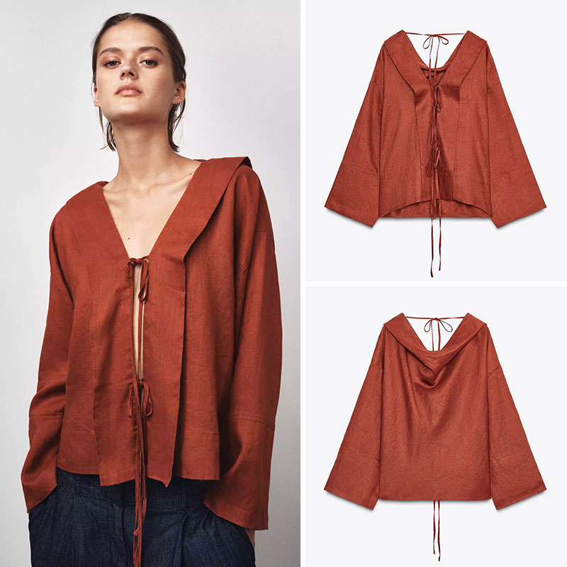 Ethnic Fashion Way - Новинка: Повседневная свободная женская рубашка с