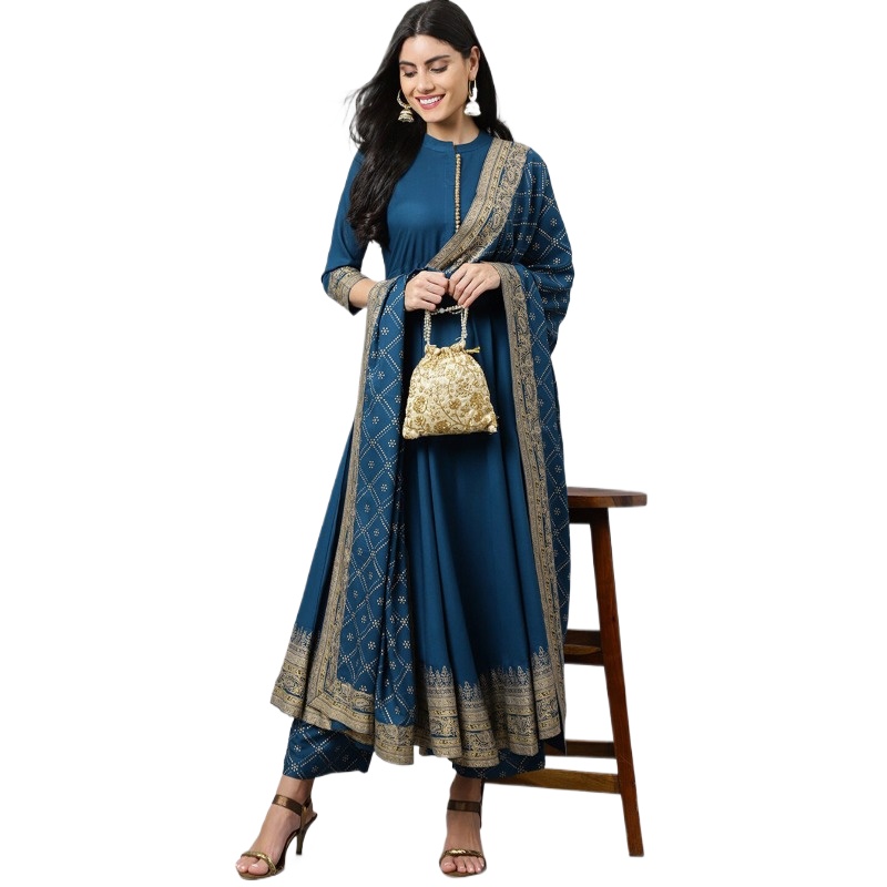 Индийский этнический костюм дл – обзор и цена Salwar Kameez Set