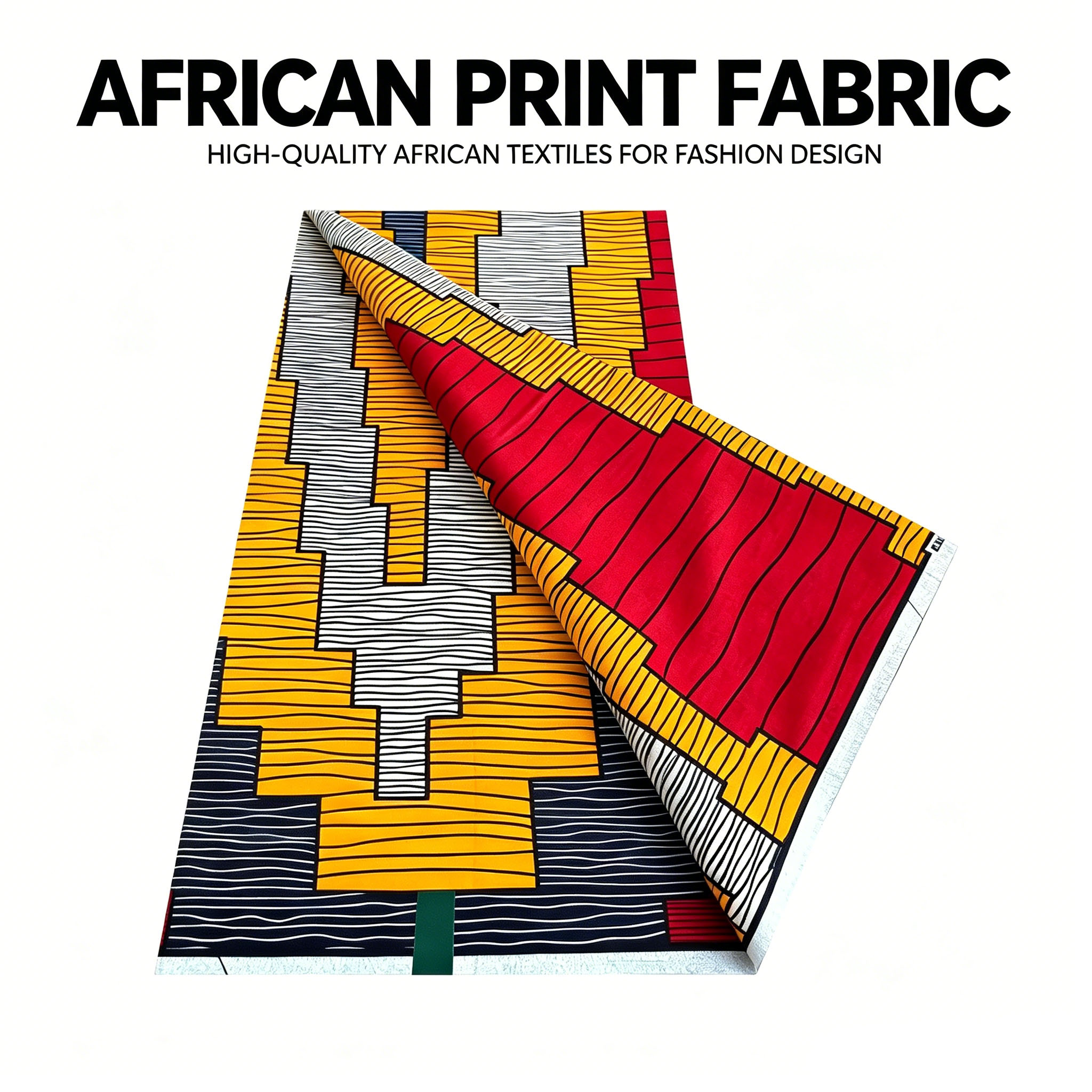 Новая геометрическая ткань Анк – обзор и цена African Ankara Print