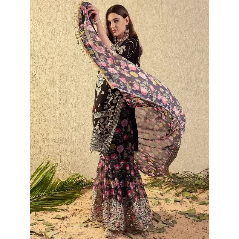 Женский винтажный индийский тя – обзор и цена Salwar Kameez Set