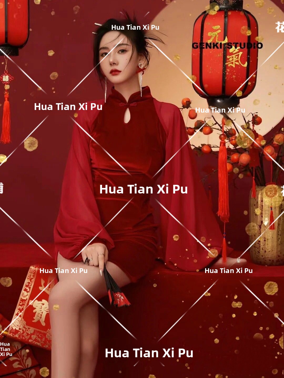 Новогодняя винтажная фотосесси – обзор и цена Ethnic Fashion Studio